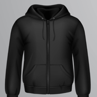 Chaqueta Impermeable Negra