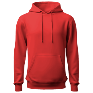 Buzo tipo sudadera color rojo disponible en varias tallas