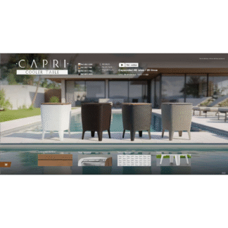 Capri Cooler Table MQ Home