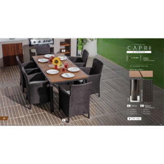 Comedor Capri 6 puestos MQ home
