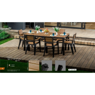 Comedor Madeira 6 puestos MQ Home