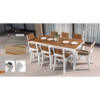 Comedor Madeira 8 puestos MQ Home