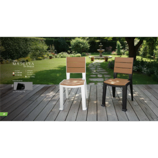 Silla Madeira sin brazos MQ Home