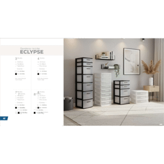Gaveteros modular Eclypse 3,4,7 y 8 Niveles MQ Home