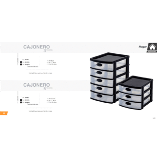 Cajonero 5 y 3 Niveles MQ Home
