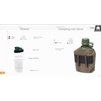 Shaker-Camping con forro MQ Home