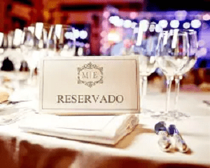 Mesa Reservada
